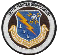 327 Fighter Group Patch