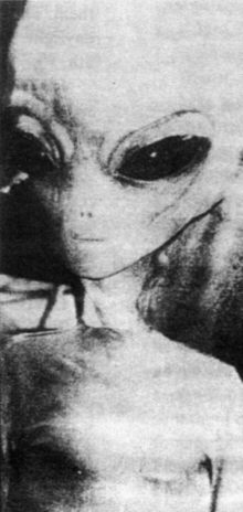 Alien photo from Stargate International News Letter