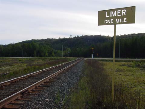 kinross - Limer Railway Siding Sign